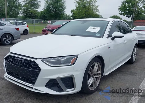 2022 Audi A4 Premium Plus 45 Tfsi S Line Quattro S Tronic z USA, uszkodzony, nr VIN WAUEAAF49NN008799